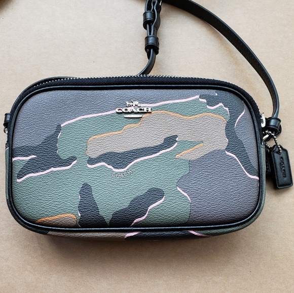 Coach Handbags - Coach Camo Cross-strap Purse NWT